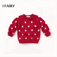 

Kids wear pink polka dot pattern baby clothes 100% cotton
