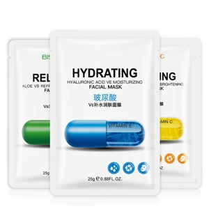 Mask Facial Natural Hyaluronic Acid Vitamin E Moisturizing Facial Mask  Korean Facial Mask