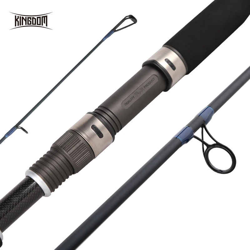 

KINGDOM Model 11001-11003 Fishing Tackle Fulji Carbon Fiber Telescopic Fishing Pole Tackles Spinning Fishing Rod