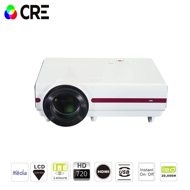 

Office Supplies High quality 2800 lumens led cre x1500 projector with built-in android home theater system China factory price