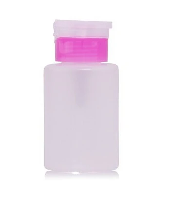 New 2015 150ML Pump Polish Dispenser Empty Bottle Nail Art Remover UV GEL Cleaner