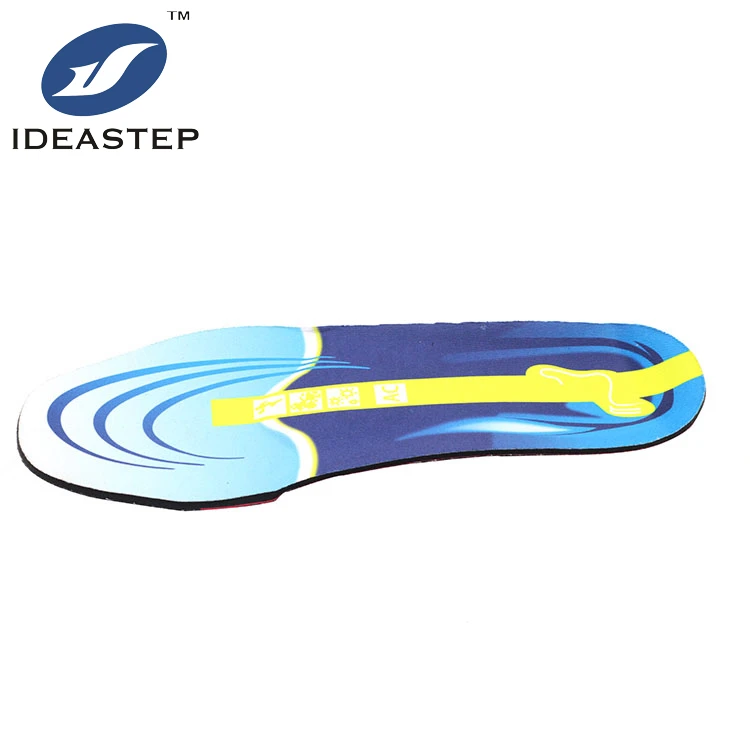 

PU pain relief massage and medical insole, Blue+rde+black