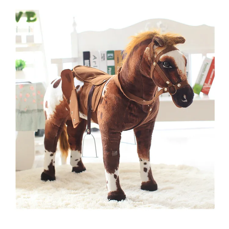 large soft horse toy