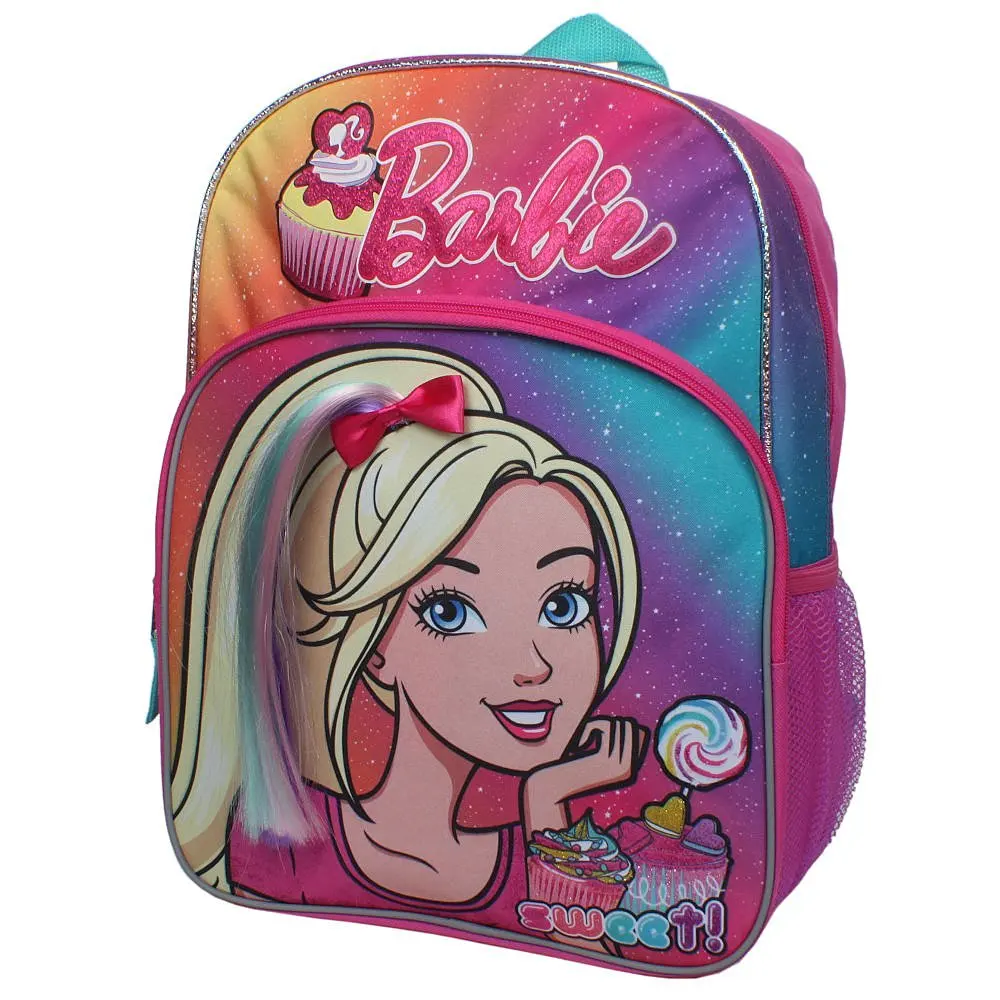 barbie backpack with lunch bag