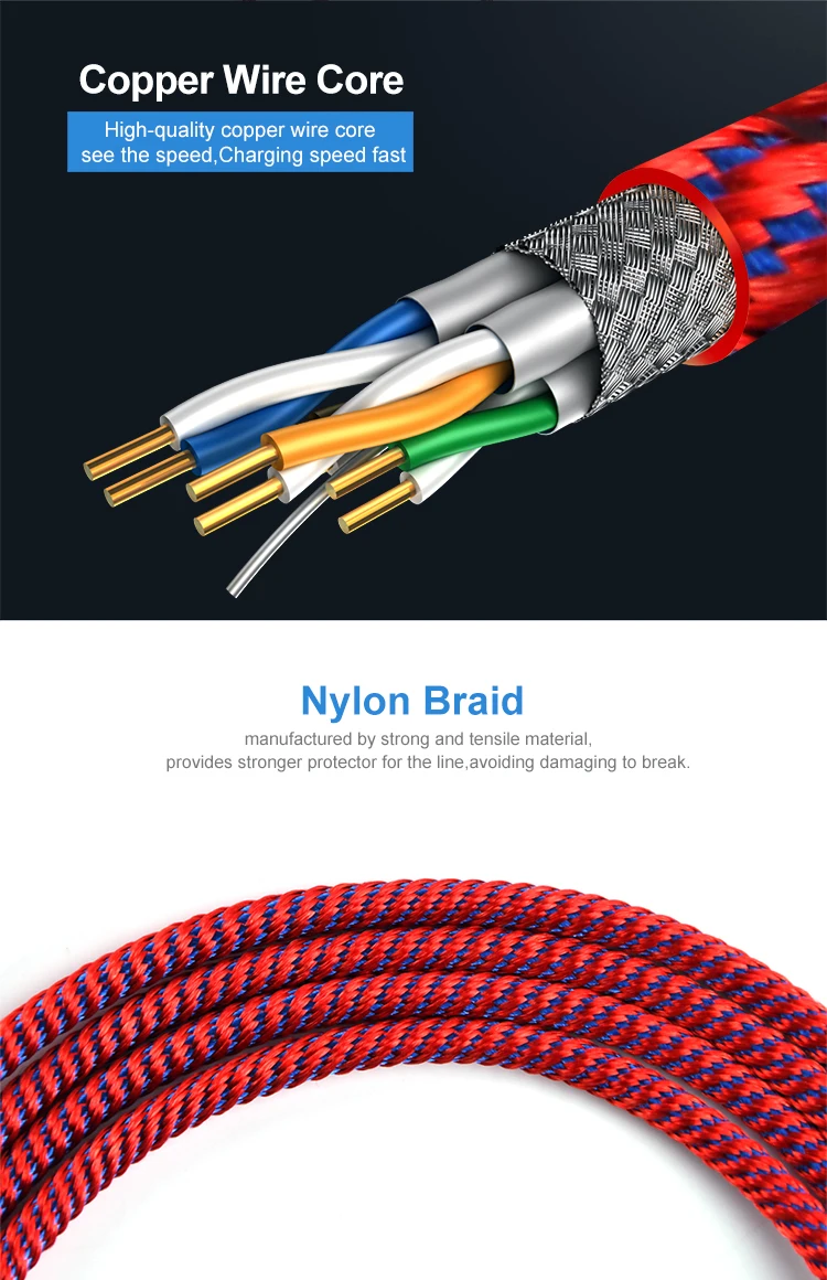 Factory Price New Fashion 3 In 1 Adapter Smart Phone Charging Cable - ANKUX.COM
