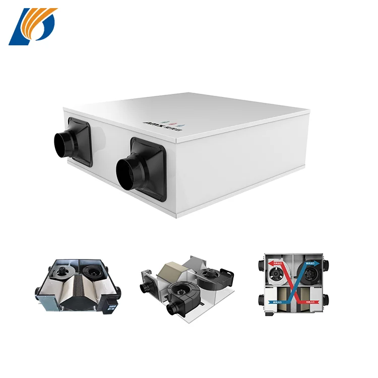 Ceiling Mounted Hrv Fresh Air Exchanger Home Single Room Ventilation