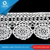 Baku latest fashion design 3d lace applique border