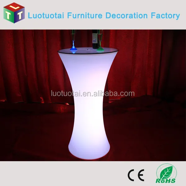 Led Garden Table Furniture Party Use Lighting Cocktail Table Buy Led