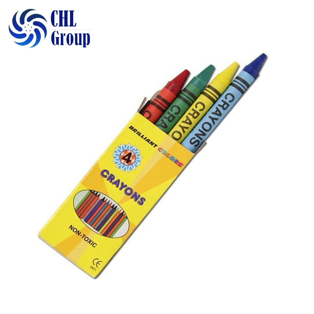 get free sample astm 4 color wax crayon oil pastel set in bulk