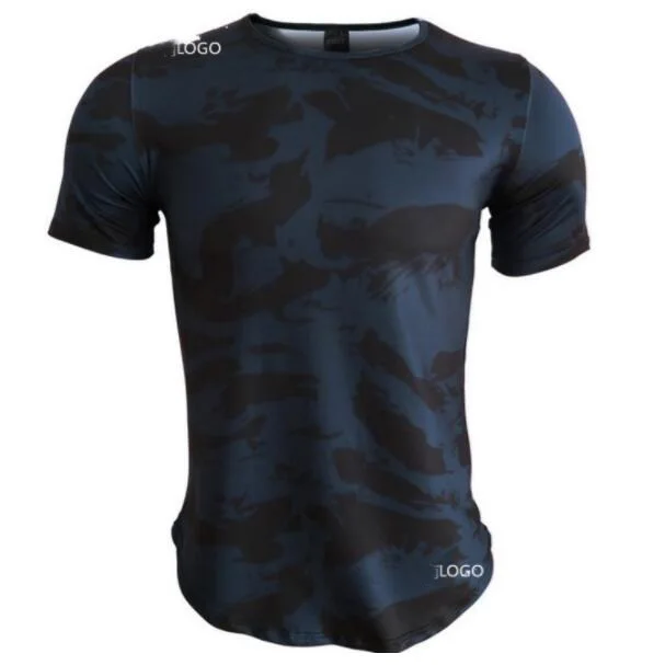 

Newest design runining men camo t shirts from clothing manufacturer, Custom color or our colour stock