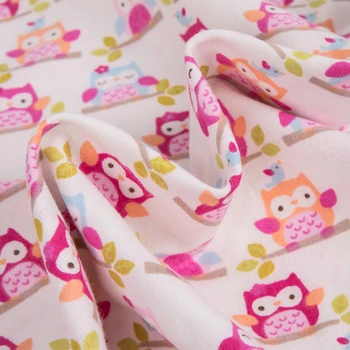 Fresh And Lovely 100 Cotton Printed Organic Flannel Fabric For Cotton Printed Organic Flannel Fabric