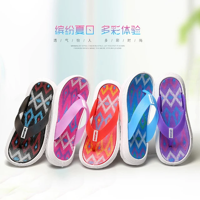 

China high quality hot-selling outdoor eva slippers and of colorful flip-flops