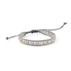 New type function polyester string crochet bracelet