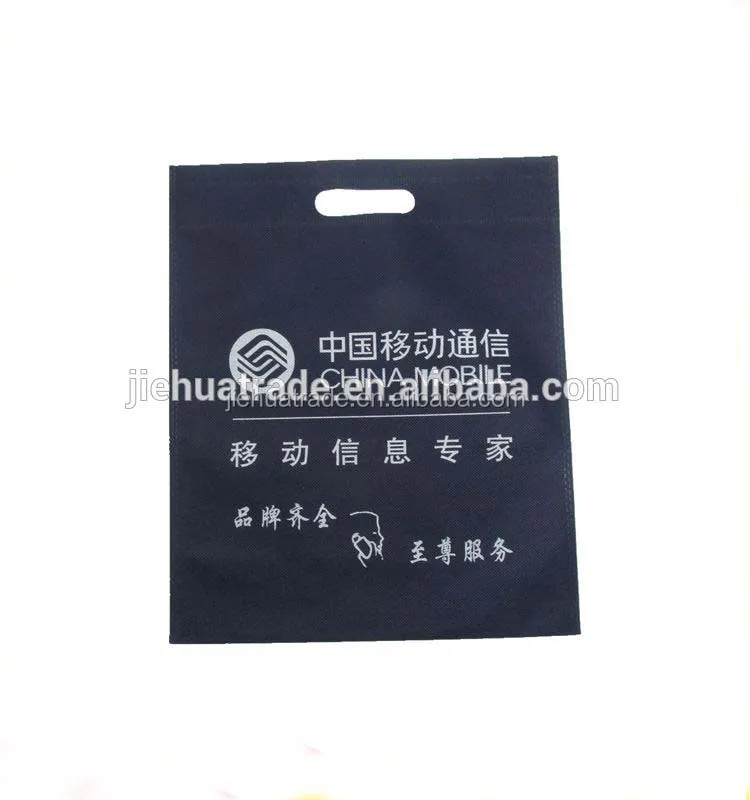 Eco friendly Non woven die cut handle bag 100% new material fabric shopping bag manufacturer
