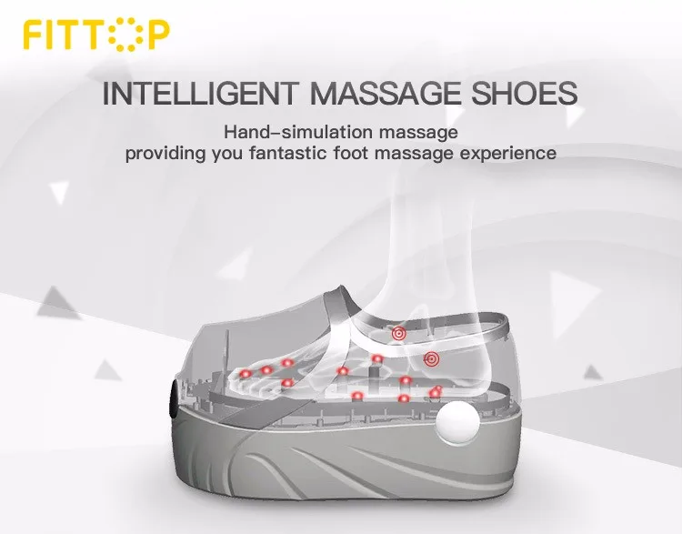 Fittop Electric Acupressure Japanese Reflexology Shiatsu Foot Massagers