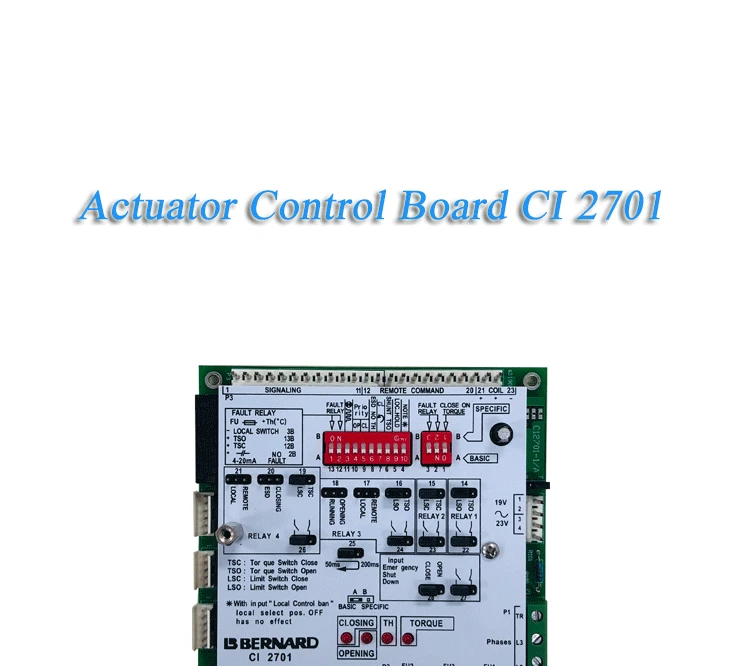 Bernard Ci2701 Logic Integral Valve Control Board Assembled With 