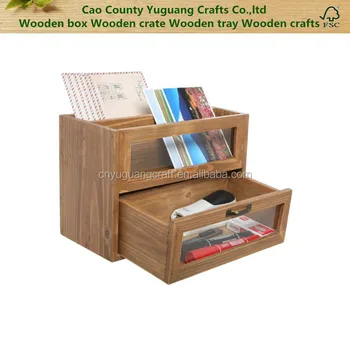 Natural Unfinished Wood Mini Office Supply Storage Cabinet File Letter Desktop Organizer Buy Hanging File Organizer Cardboard Desktop Organizer Wood Desk File Organizer Product On Alibaba Com