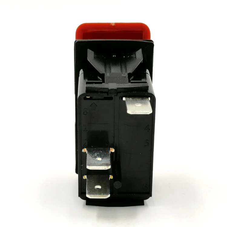 red lights rocker switch