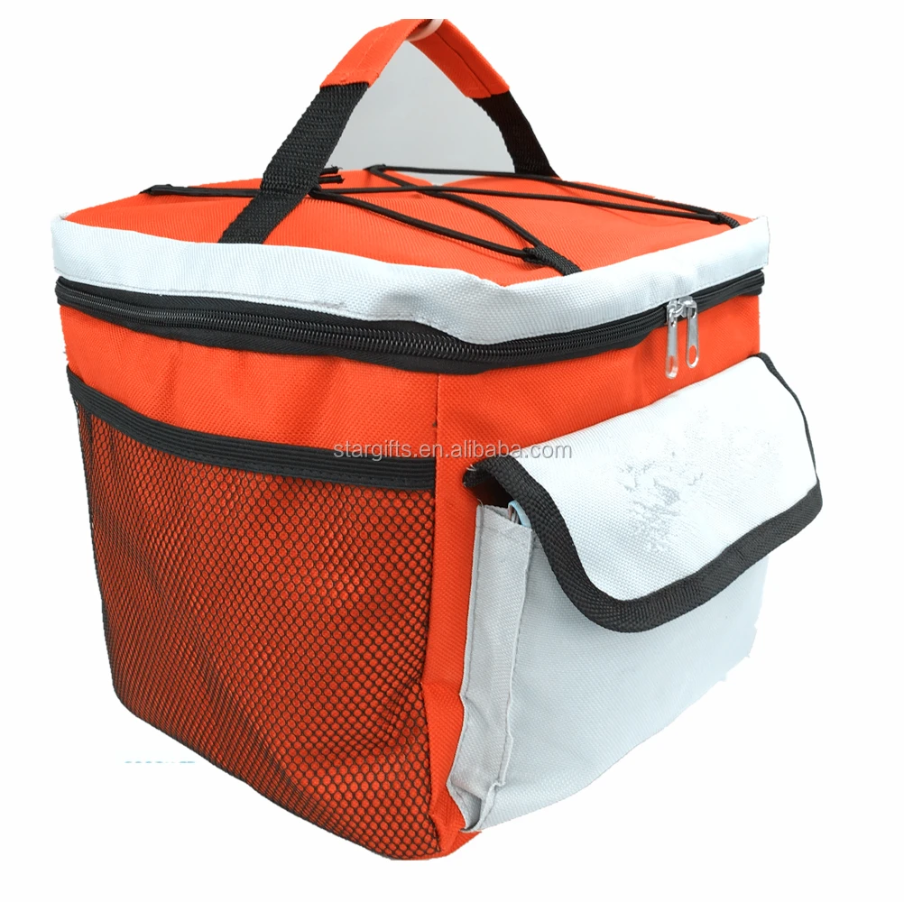 tote cooler bag with zipper