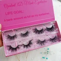 

3d mink eyelashes long lasting natural eyelash magnet eyeliner eye liner for magnetic eyelashes