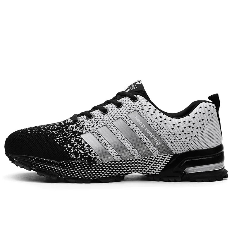 
Knitting Sport Running Walking Casual Breathable Women Shoes Men Sneakers 
