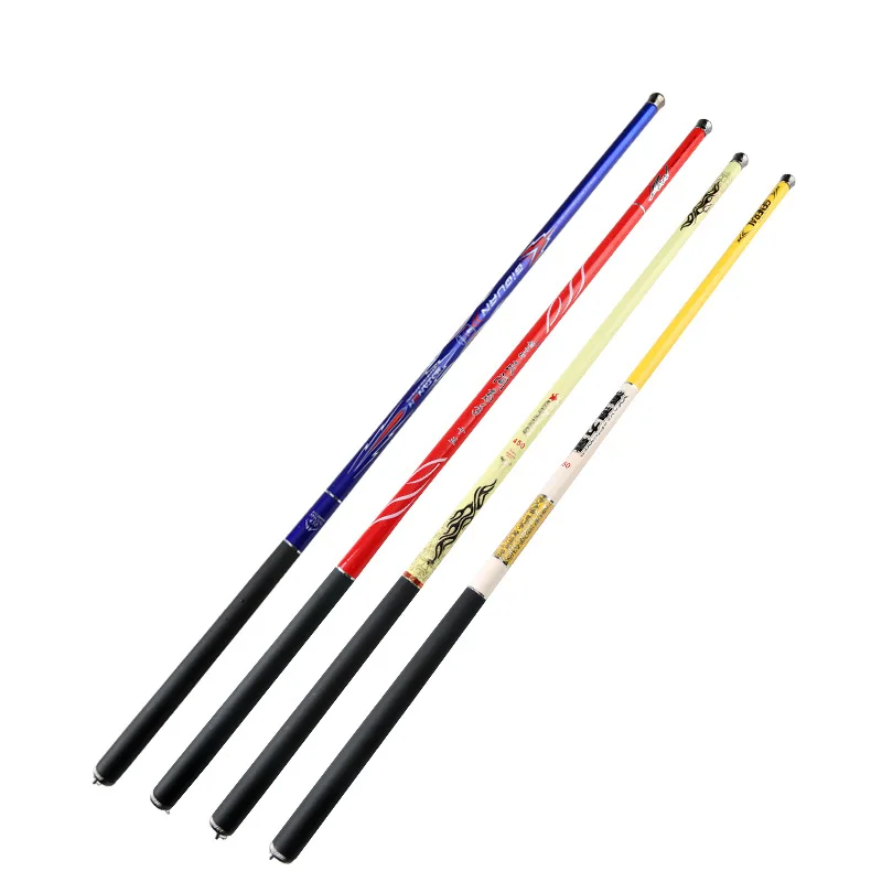 

Ultralight Hard 3.6/4.5/5.4/6.3/7.2 Meters Stream Hand Pole Carbon Fiber Casting Telescopic Fishing Rods Fish Tackle Hand Pole, See pictures