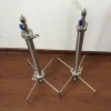 Stainless Steel Closed Loop System parts of 2" Tri Clamp Quad Pod stand
