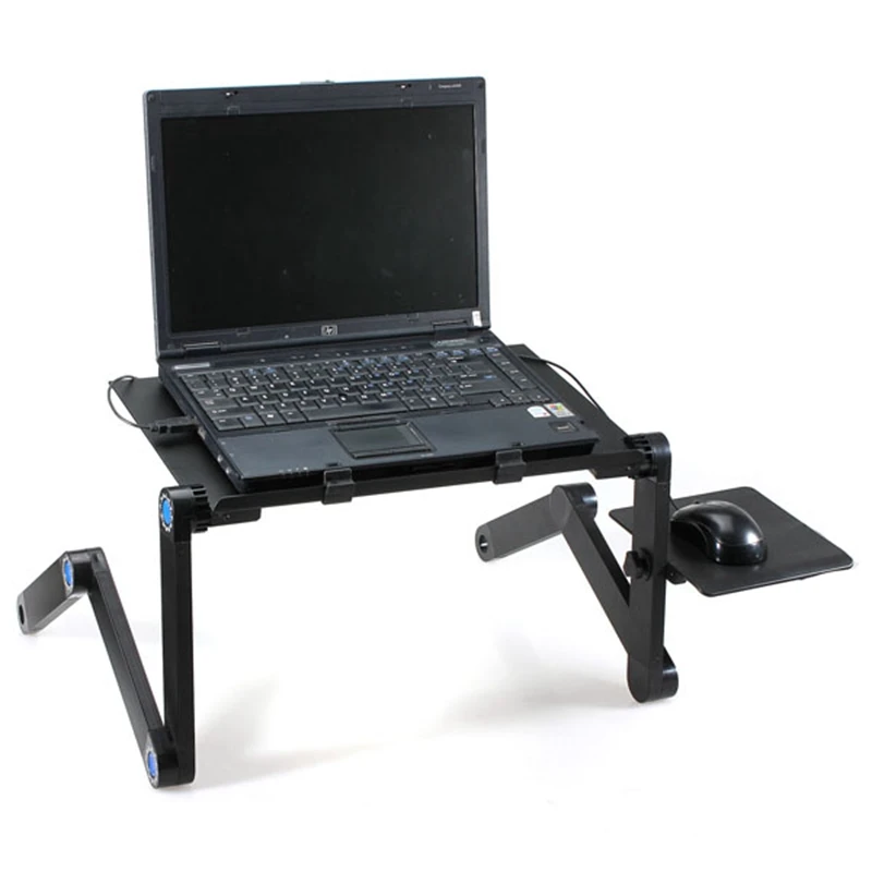 Portable Adjustable Aluminum Computer Laptop Monitor Stand Desk