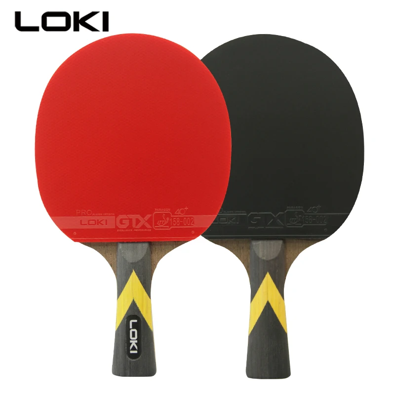 
LOKI Customized logo good quality professional table tennis racket set 