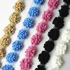 New Arrival Products Flower Pattern Wool Handmade Crochet Lace S029