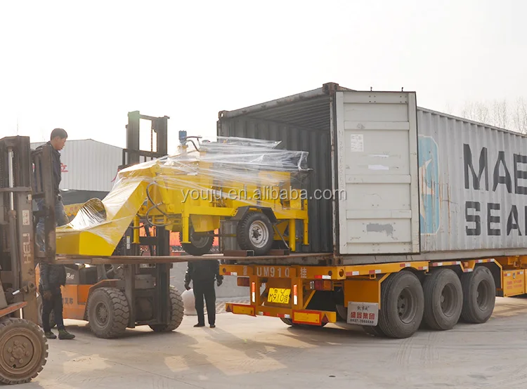 M7MI twin brick machine shipping