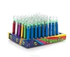 Colorful Cigarettes Smoking Pipe Filter Made of Plastic and Metal Aluminum Tobacco Herb Pipes P0052