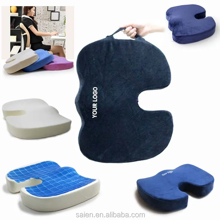 Coccyx Orthopedic Cushion Car Office Chair Memory Foam Seat Cushion