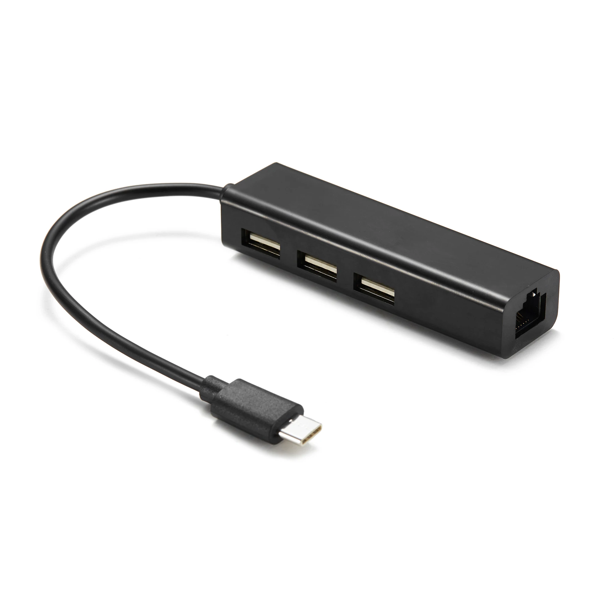 Type-c 3 Port USB 3.0 HUB with Ethernet Adapter