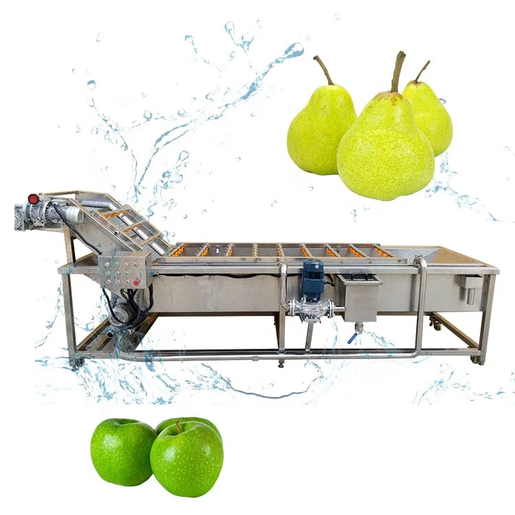 Fruit Air Bubble Cleaning machine Strawberries grapes red dates vegetables Washing machine  WT/8613824555378