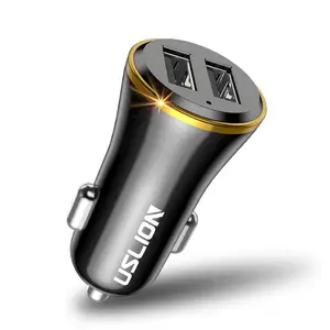 Dual Port USB Car Charger iPhone Samsung