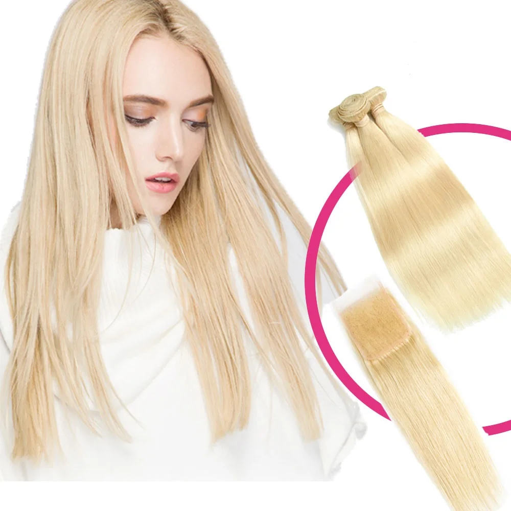 

Wholesale Price 613 Brazilian Blonde Human Hair, Blonde Color Hair Extension