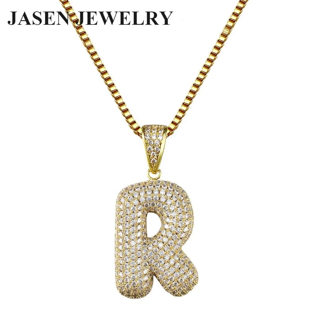 iced out r pendant