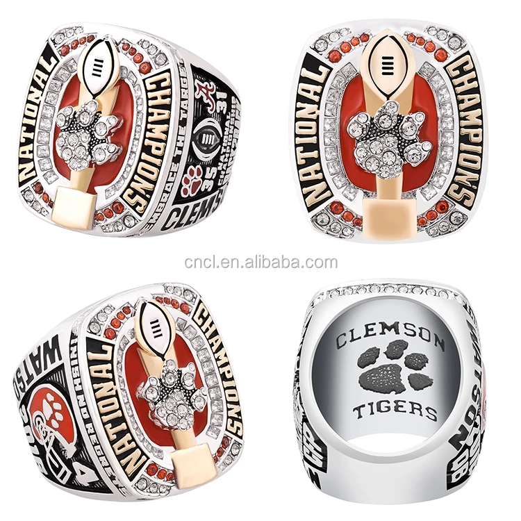 Hot Sale Custom National Football Championship Rings American Rings For men Fans Collection