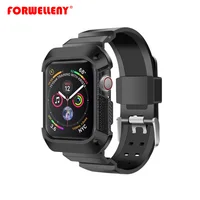 

For Apple Watch 4 Case 44mm Rugged Protective Case with Strap Bands for Apple Watch 44mm Series 4 watch band