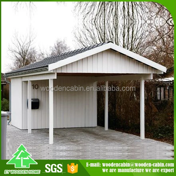 Professional Supply Cheap Price Prefab Wooden Carport Wood Carport
