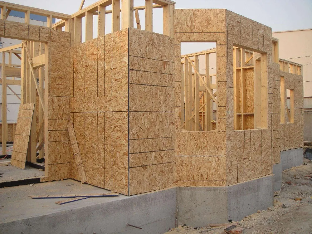 Cheap Fireproof Osb/ Osb2/ Osb 3 Wall Wooden House Building
