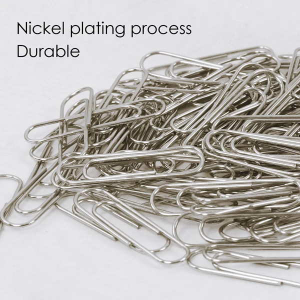 
Foska Hot Sale Good Quality Round Nickel Plating Paper Clips 