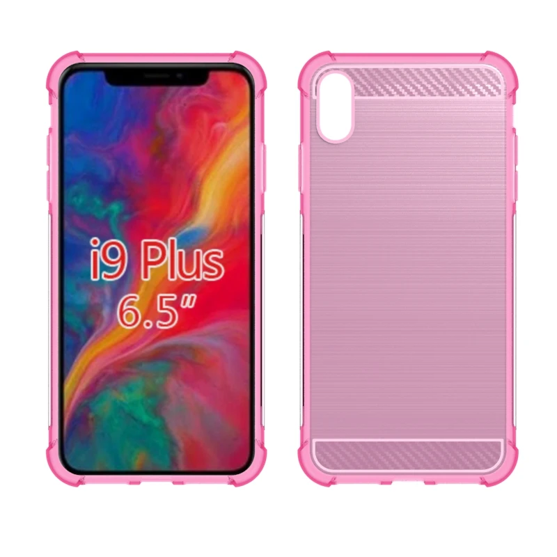 Carbon Fiber Soft Tpu case for iphone XS XS Max