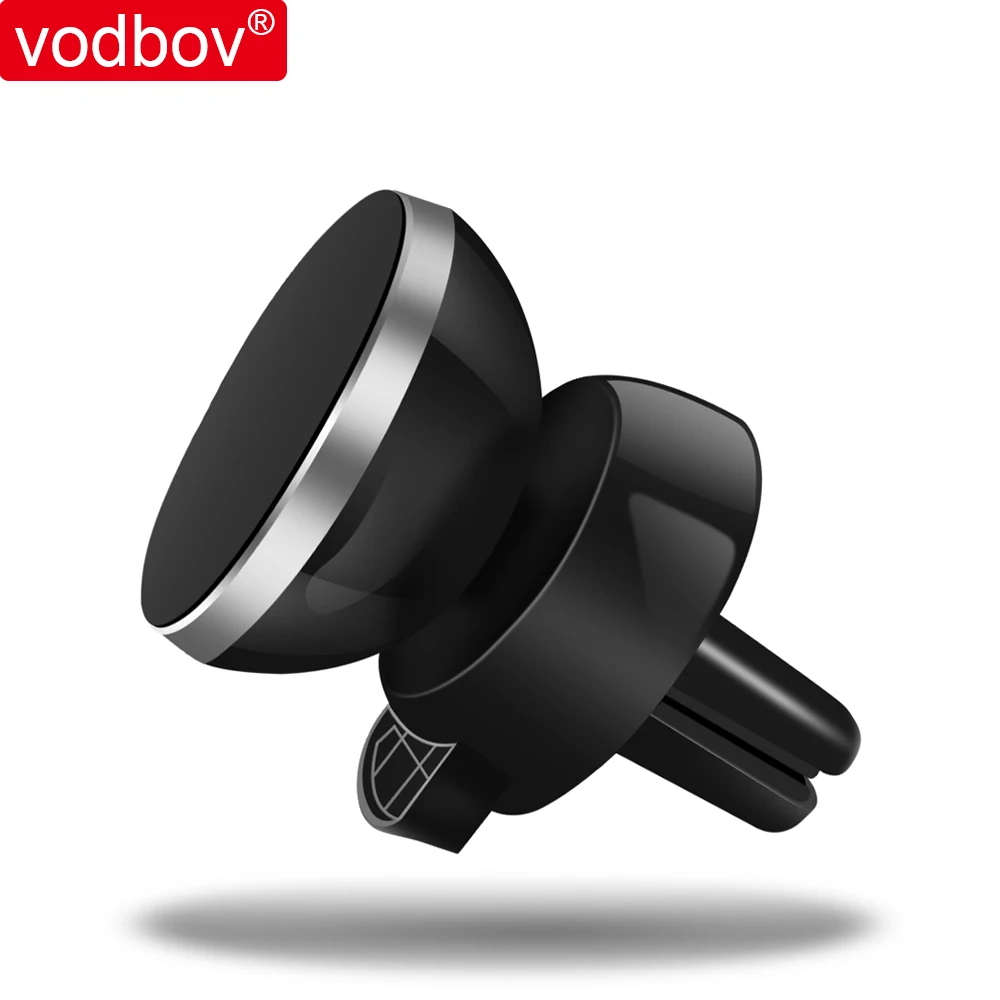 

Universal 360 Degree Car Holder Magnetic Air Vent Holder Smartphone Dock Mobile Phone car holder for GPS Navigation Mount, Black