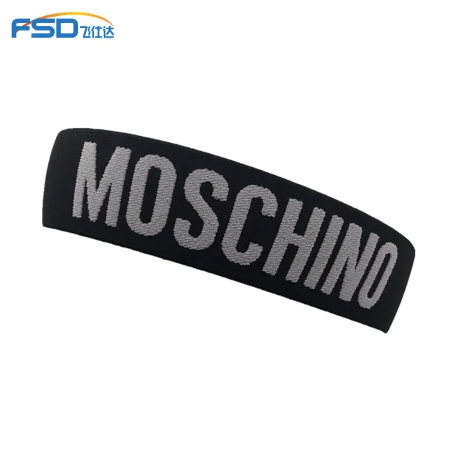 
Wholesale Custom logo jacquard elastic adjustable durag hairband wave cap Nylon sports Yoga designer Headbands 