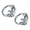 Unique circle ring titanium custom dermal anchor jewelry