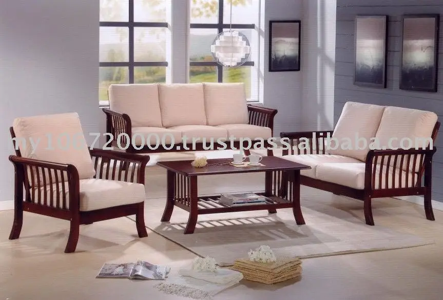 Muebles modernos de madera para sala: de sala modernos sofas ... Muebles de sala en l modernos