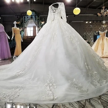 3377muslim Wedding Dresses Pictures Bodice Rhinestone