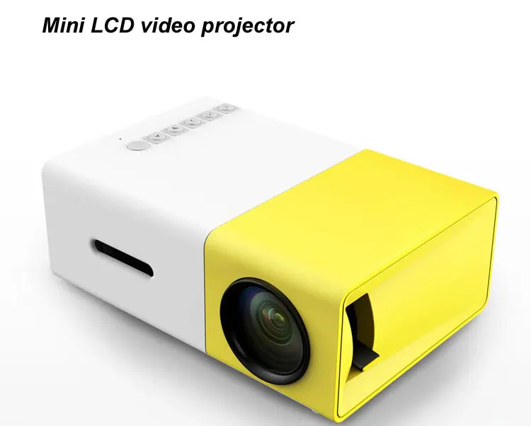 Mini HD 1080P 3d portable handheld mini smart LED Projector YG-300 Series